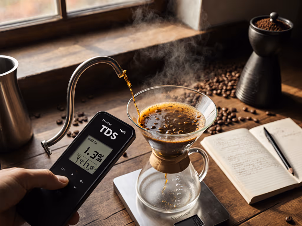 TDS for Pour-Over Coffee: Measure Then Repeat