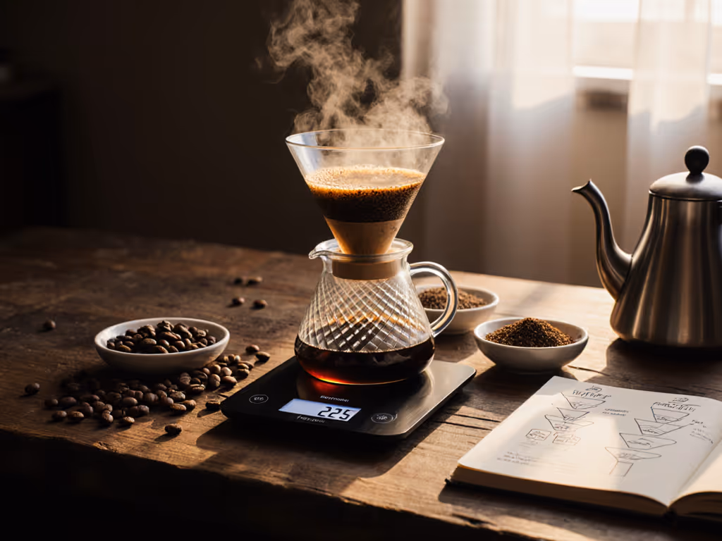 Best Pour-Over Coffee Maker: Measurable Bean Control