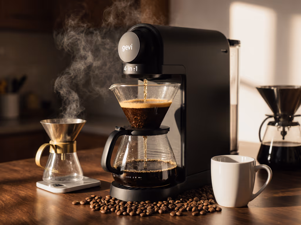 Gevi 4 in 1 Review: Reliable Pour-Over Coffee Made Simple