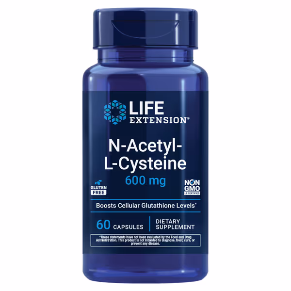 Life Extension N-Acetyl-L-Cysteine (NAC) 600 mg